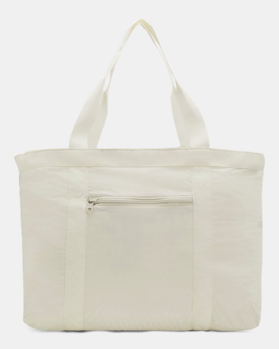 Women's UA Essentials Packable Tote in White image number 2
